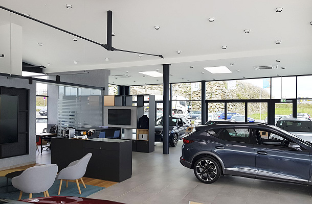 Autohaus Waldviertel - Erweiterung Schauraum - Seat und Cupra