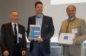 Paolo Bertoldi (JRC – European Commission), Dave van Lieshout (Trotec Productions- und Vertriebs GmbH), Dipl.-HTL-Ing. Bmstr. Gerald Schmidt (EcoProjekt)